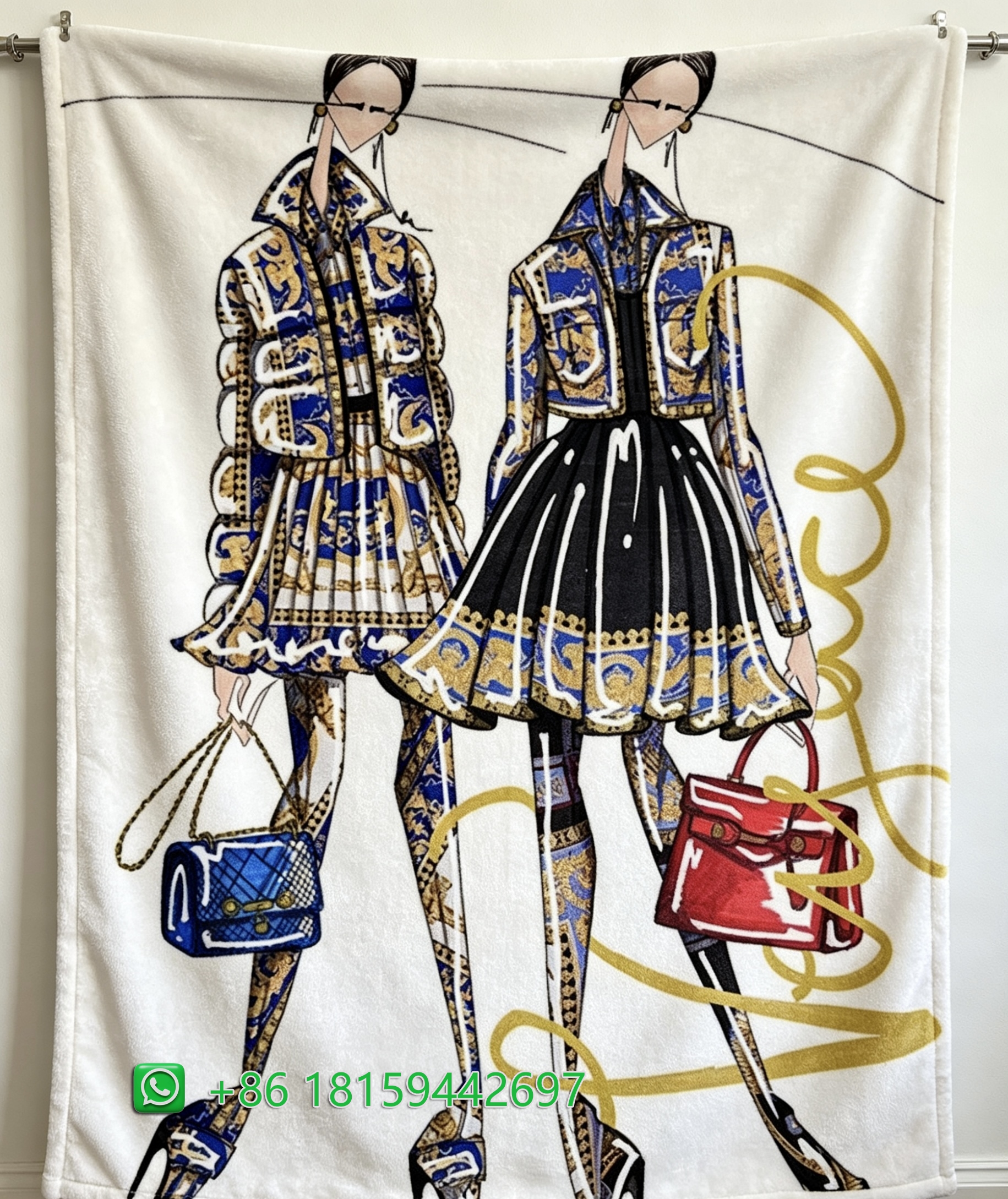Versace Throw Blankets